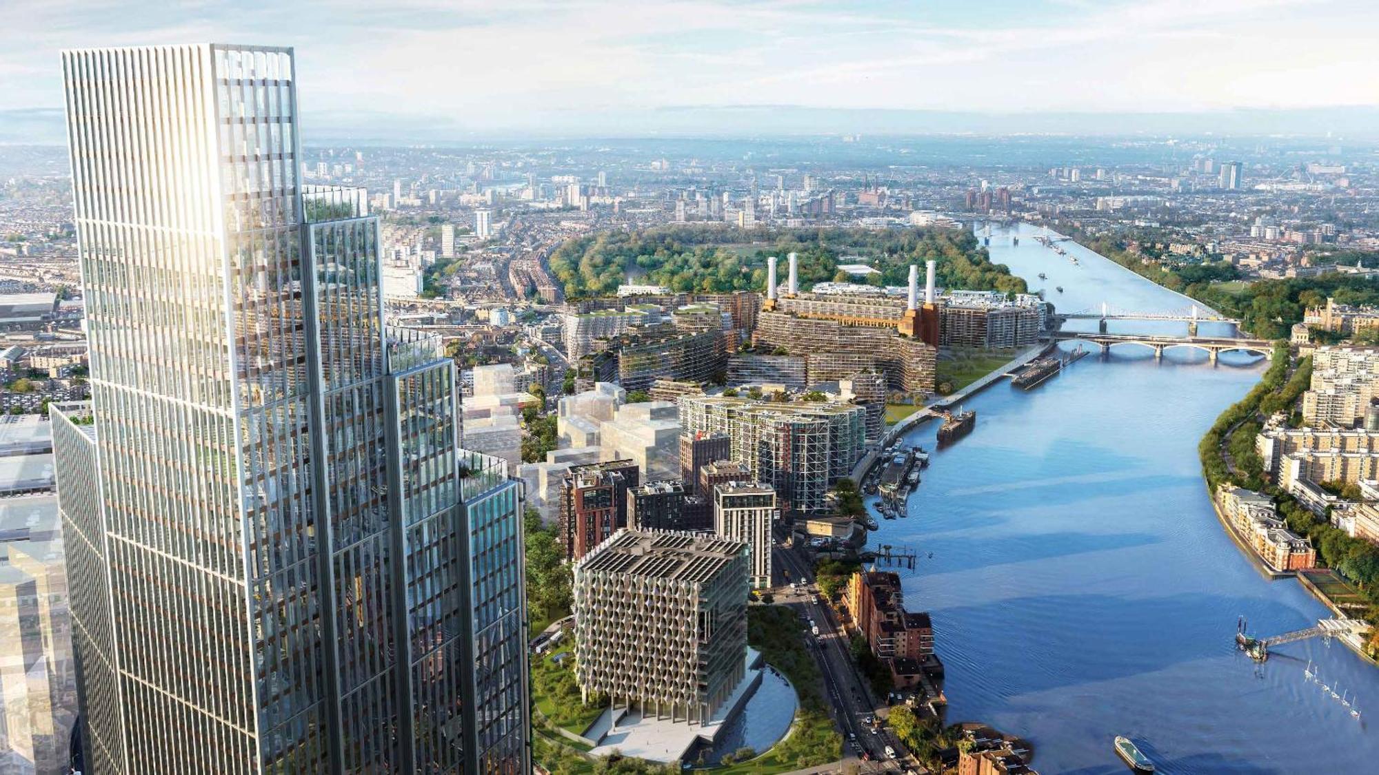 Battersea Power Station - Winter Garden Balcony & 1Gb Wifi - Luxurylondonstays Zewnętrze zdjęcie
