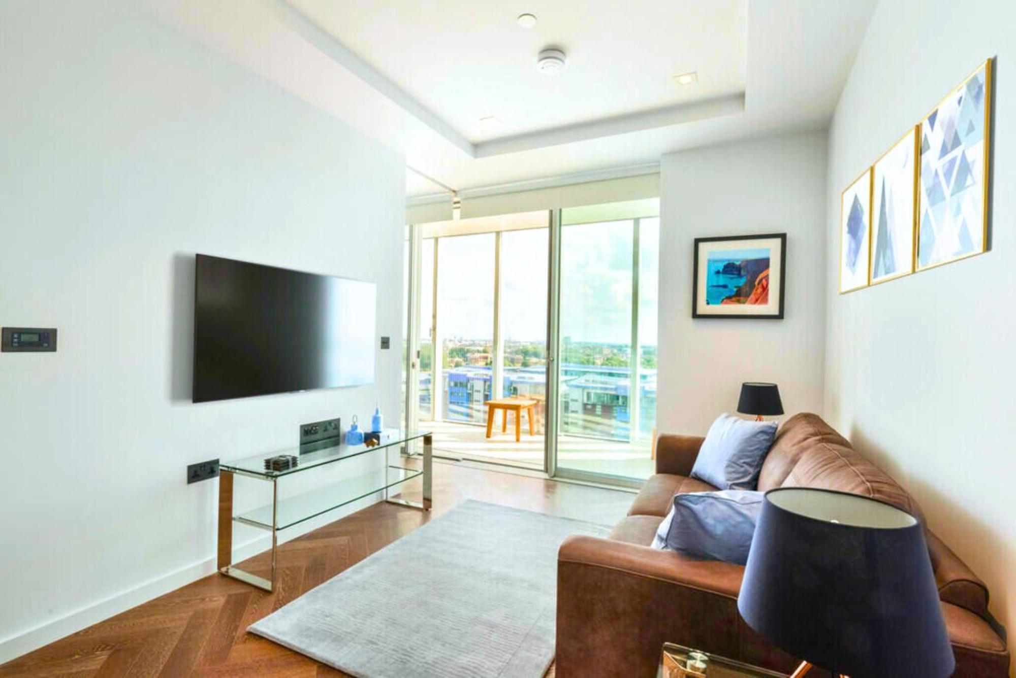 Battersea Power Station - Winter Garden Balcony & 1Gb Wifi - Luxurylondonstays Zewnętrze zdjęcie