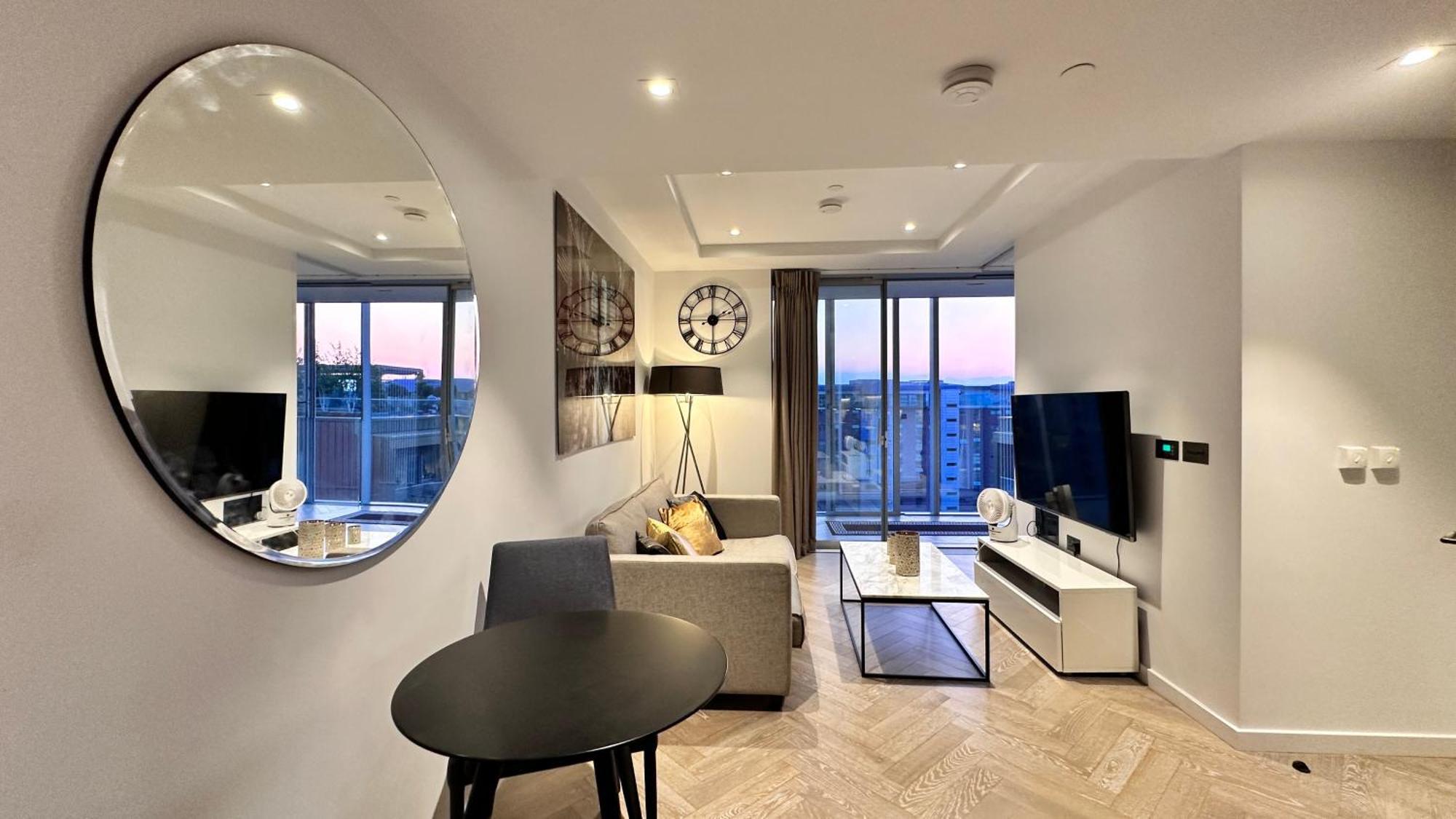 Battersea Power Station - Winter Garden Balcony & 1Gb Wifi - Luxurylondonstays Zewnętrze zdjęcie
